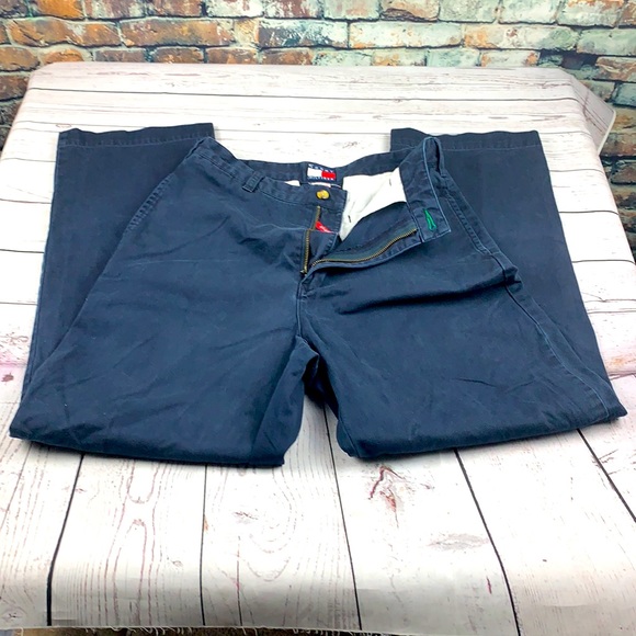 Tommy Hilfiger Pants Tommy Hilfiger Vintage Navy Pants Size 3x30
